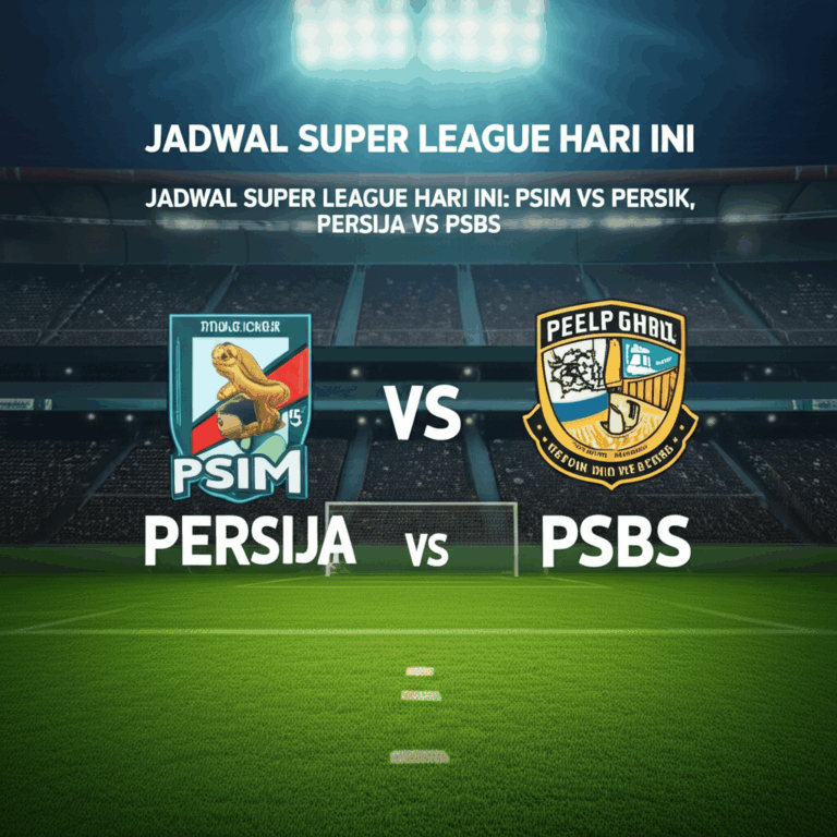 Jadwal Super League Hari Ini: PSIM Vs Persik, Persija Vs PSBS